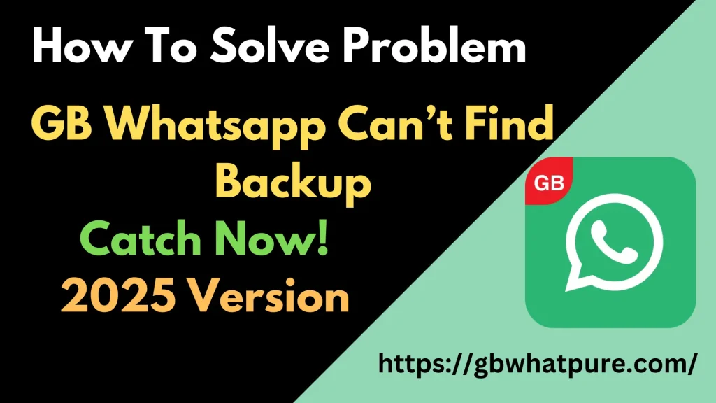 gb whatsapp backup